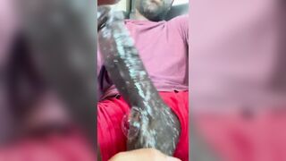 Now that's sucking a black guy's hard dick until you drool all over it.